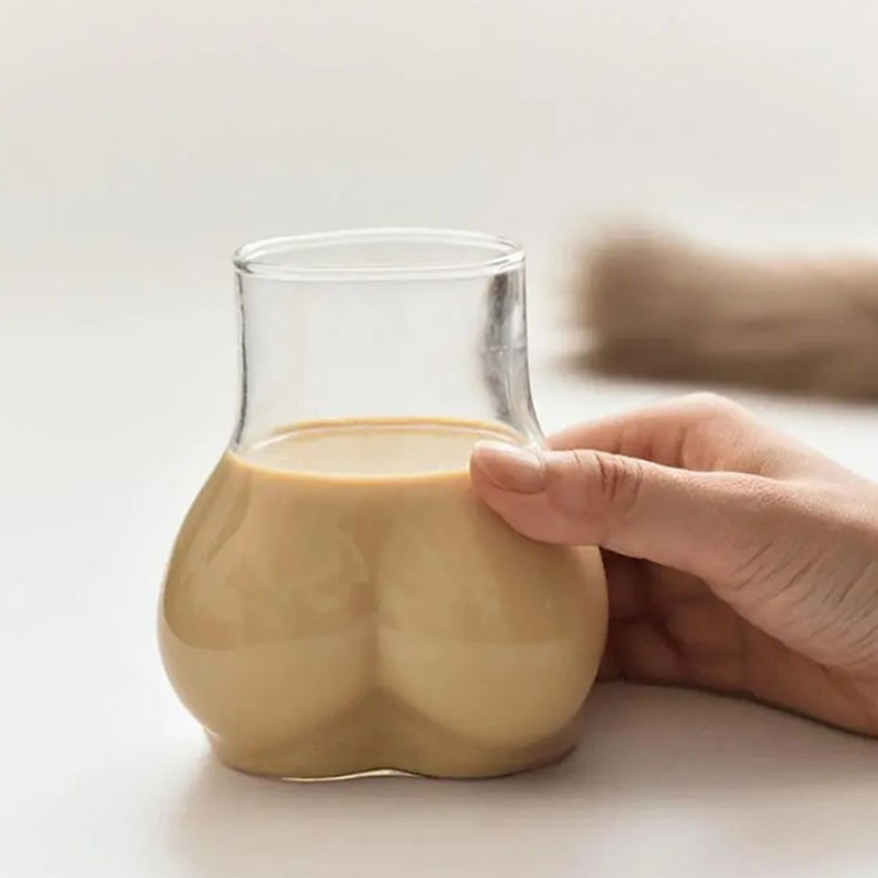 Cute Body Ass Butt  Glasses Co - Wine Beer Coffee Drink recension och pris