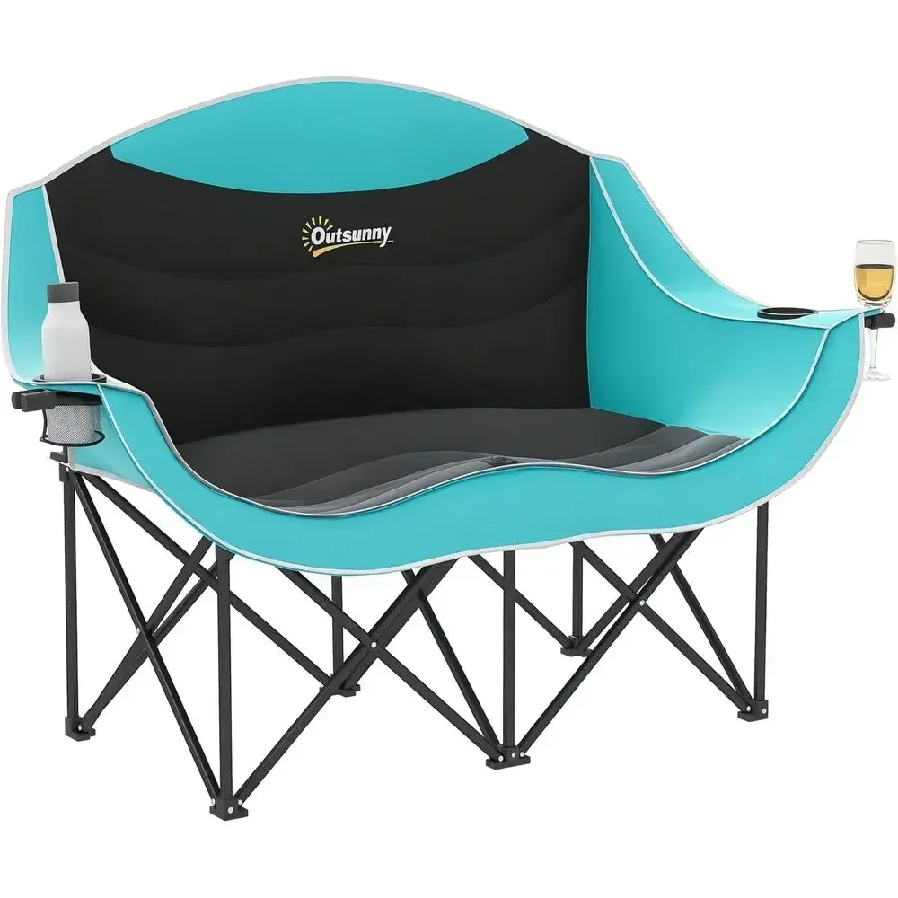 Two-Person Padded Folding Camp - Wine Bag Carry Two recension och pris