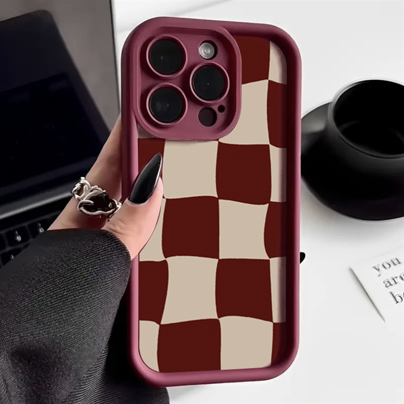 Wine Red Deform Grid Pattern P - Wine & Beer Tours Of Nova Scotia recension och pris
