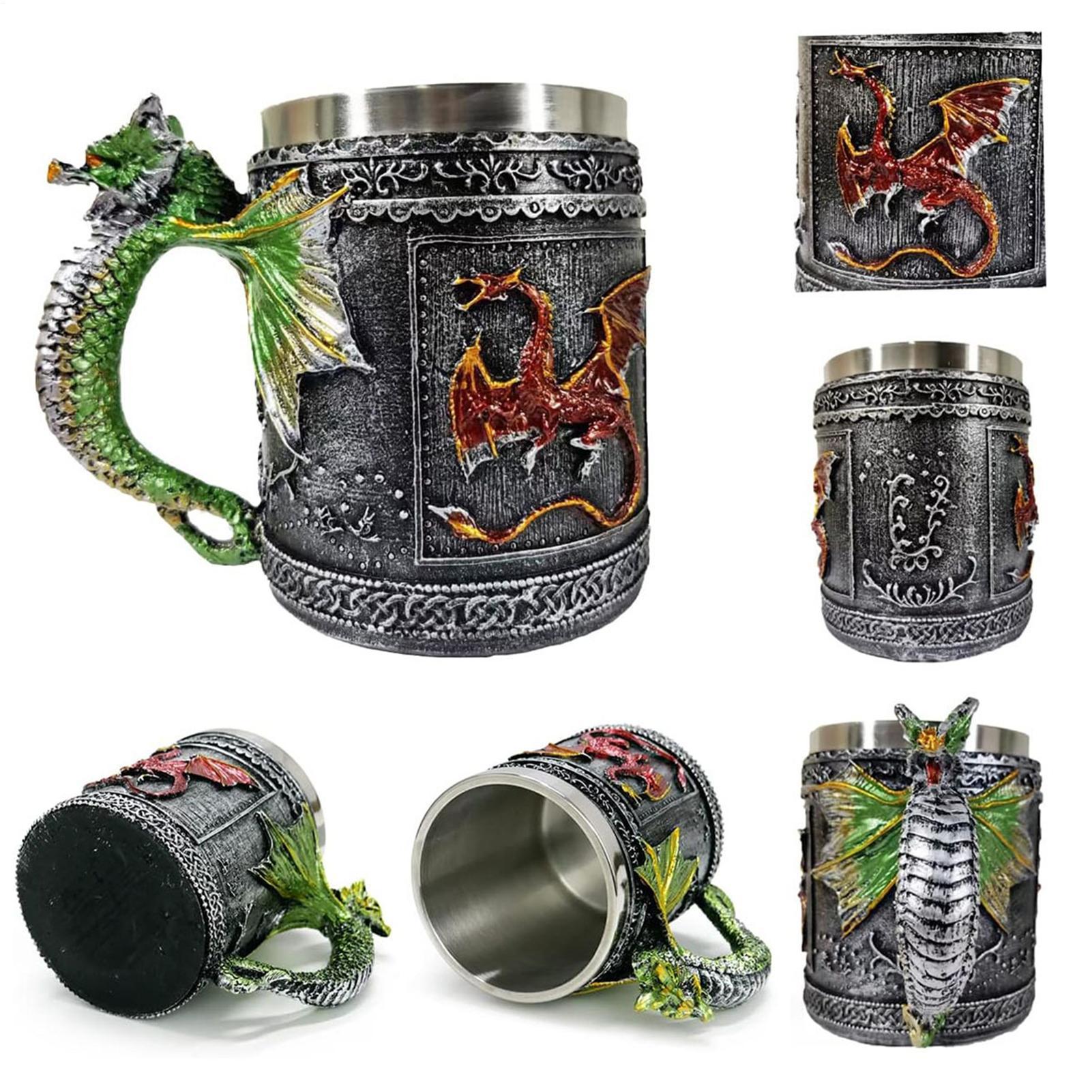 Dragon Mug Gothic Drinking Cup - Wine Beer Coffee Drink recension och pris