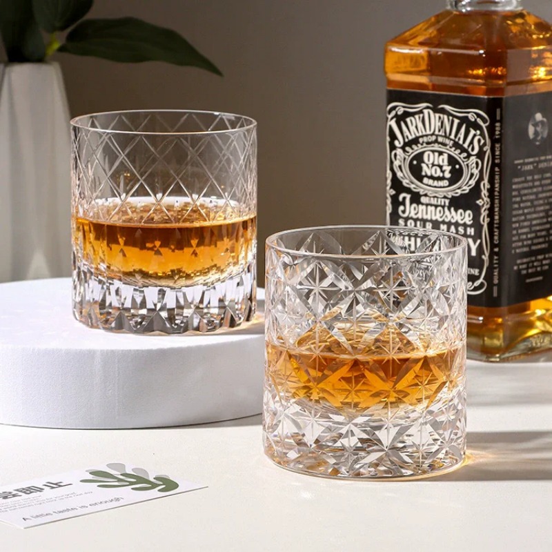 Handmade Whiskey Glass Edo Cut - Wine Beer And Spirit recension och pris