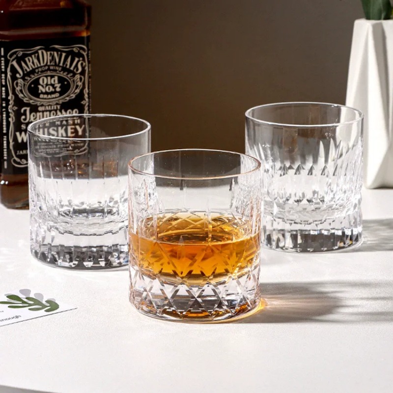 Handmade Whiskey Glass Edo Cut - Wine Beer And Spirit recension och pris