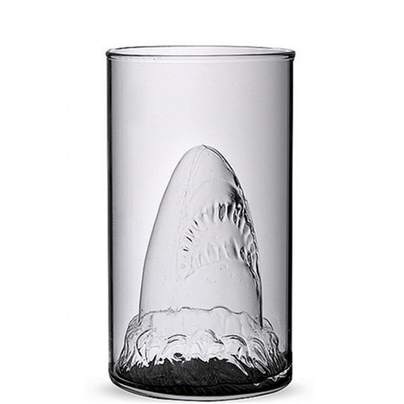 300ml Shark Drinking Double Gl - Wine Beer Coffee Drink recension och pris