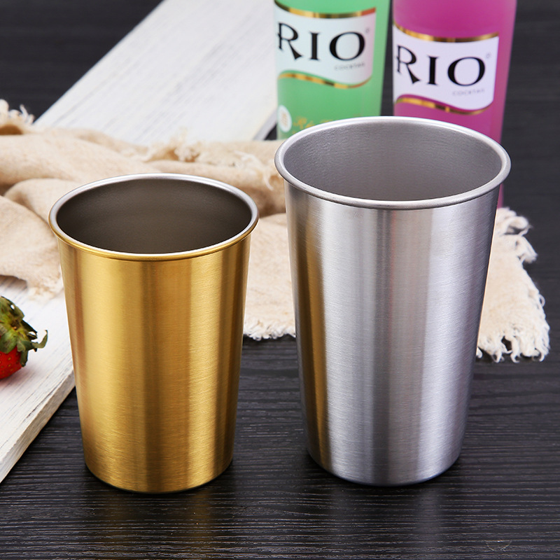 50Pcs/Lot 304 Stainless Steel  - Wine Beer Coffee Drink recension och pris