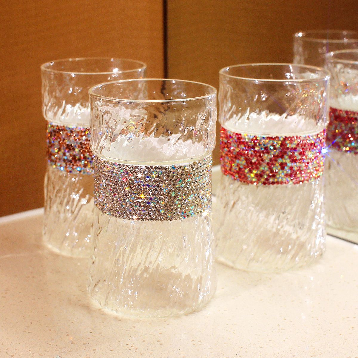 410ml Bling Diamond  Glass Cup - Wine Beer Coffee Drink recension och pris