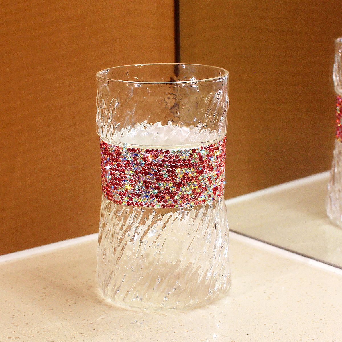 410ml Bling Diamond  Glass Cup - Wine Beer Coffee Drink recension och pris