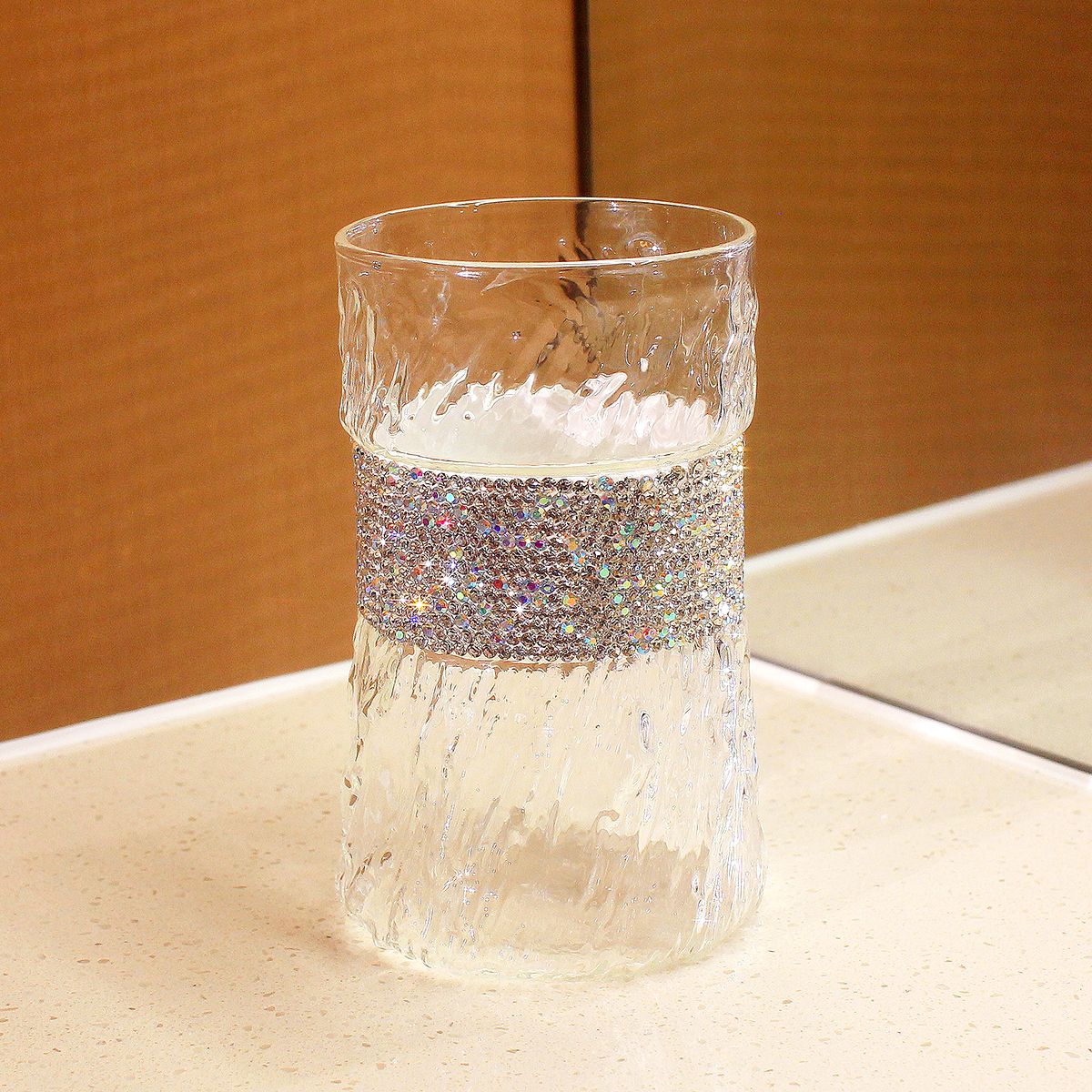 410ml Bling Diamond  Glass Cup - Wine Beer Coffee Drink recension och pris