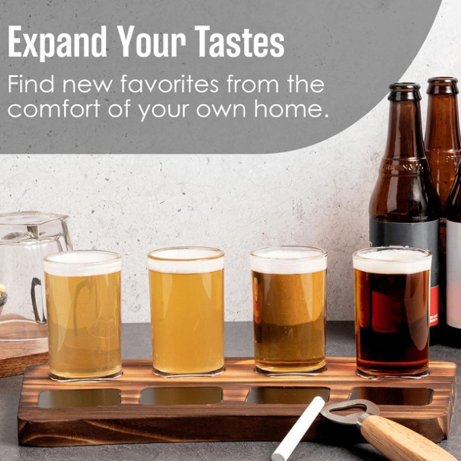 Multipurpose Wooden Beer Tasti - Wine Beer Tasting recension och pris
