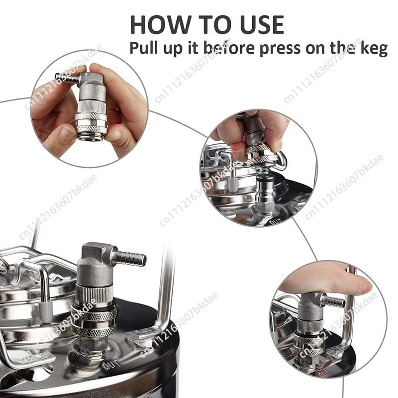 Stainless Steel Threaded Pepsi - Craft Beer & Wine U- recension och pris