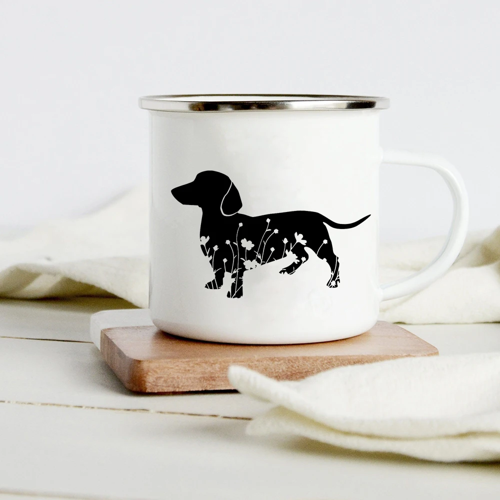 Funny Dachshund Print Creative - Wine Beer Coffee Drink recension och pris