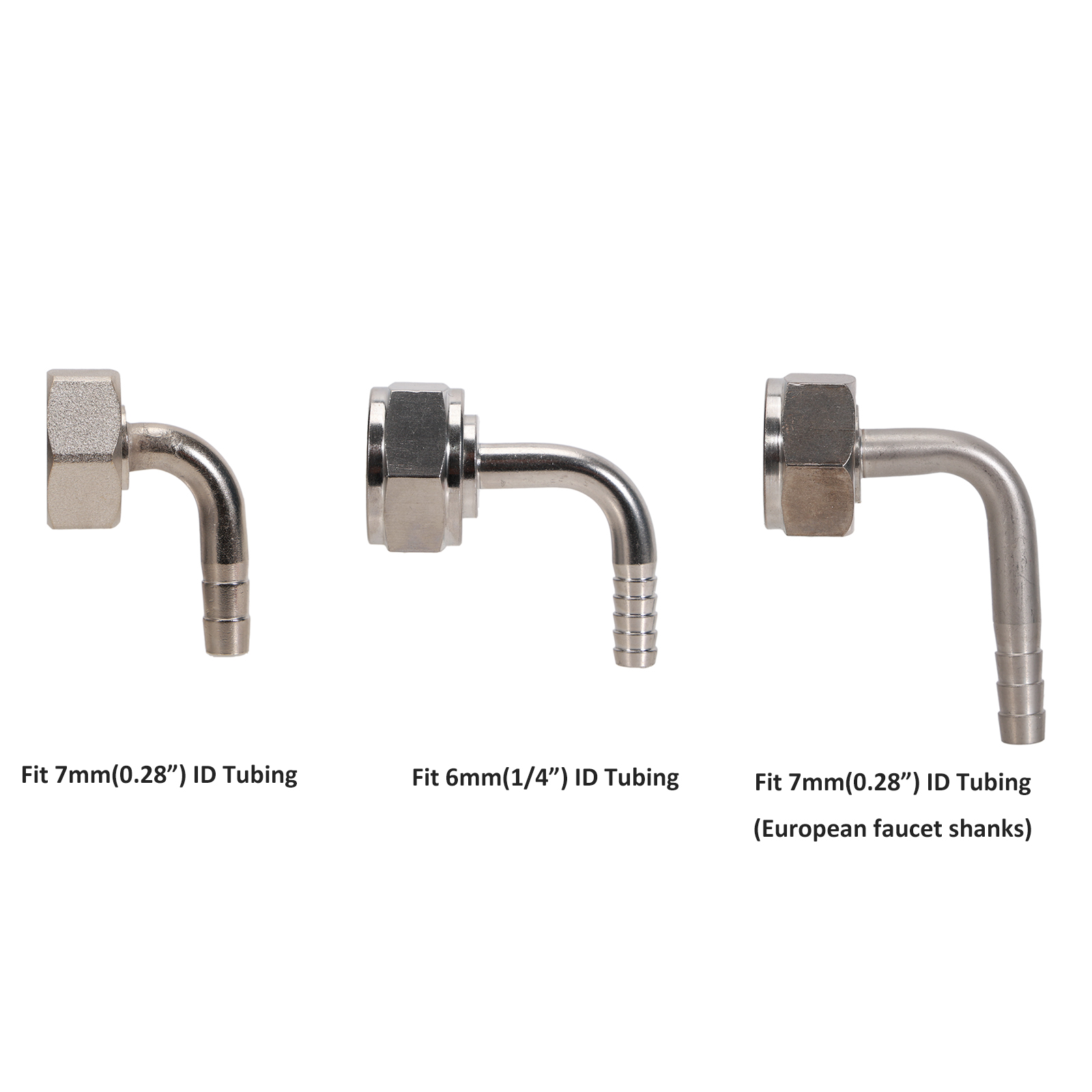 Hex Beer Nut Elbow Tail Piece  - Craft Beer & Wine U- recension och pris