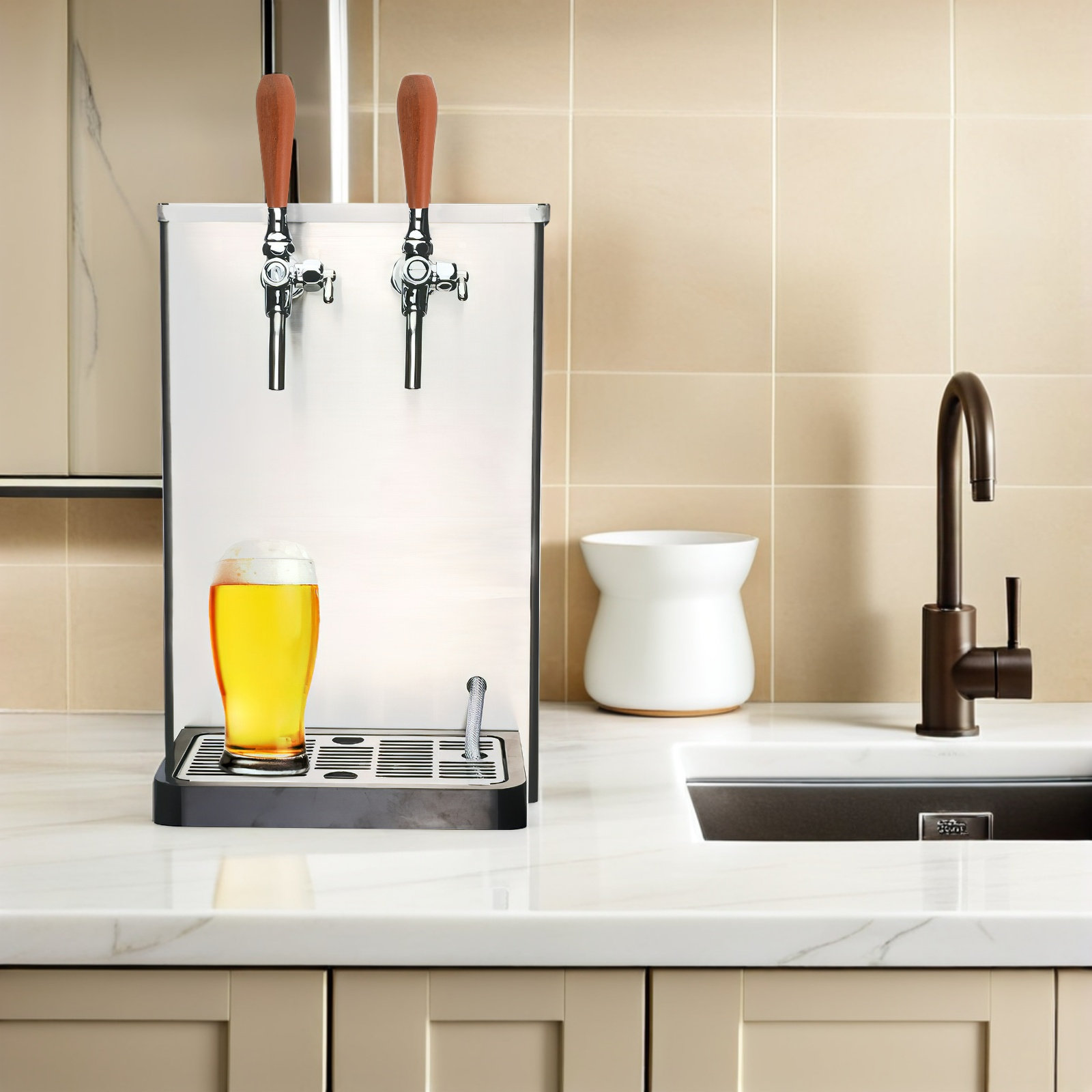 Ergonomic Beer Keg Tap Handle  - Craft Beer & Wine U- recension och pris