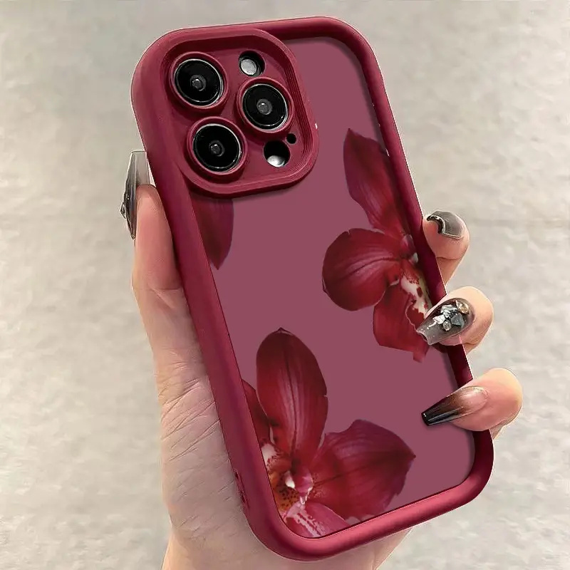 Wine Red Orchid Flower Pattern - Wine & Beer Tours Of Nova Scotia recension och pris