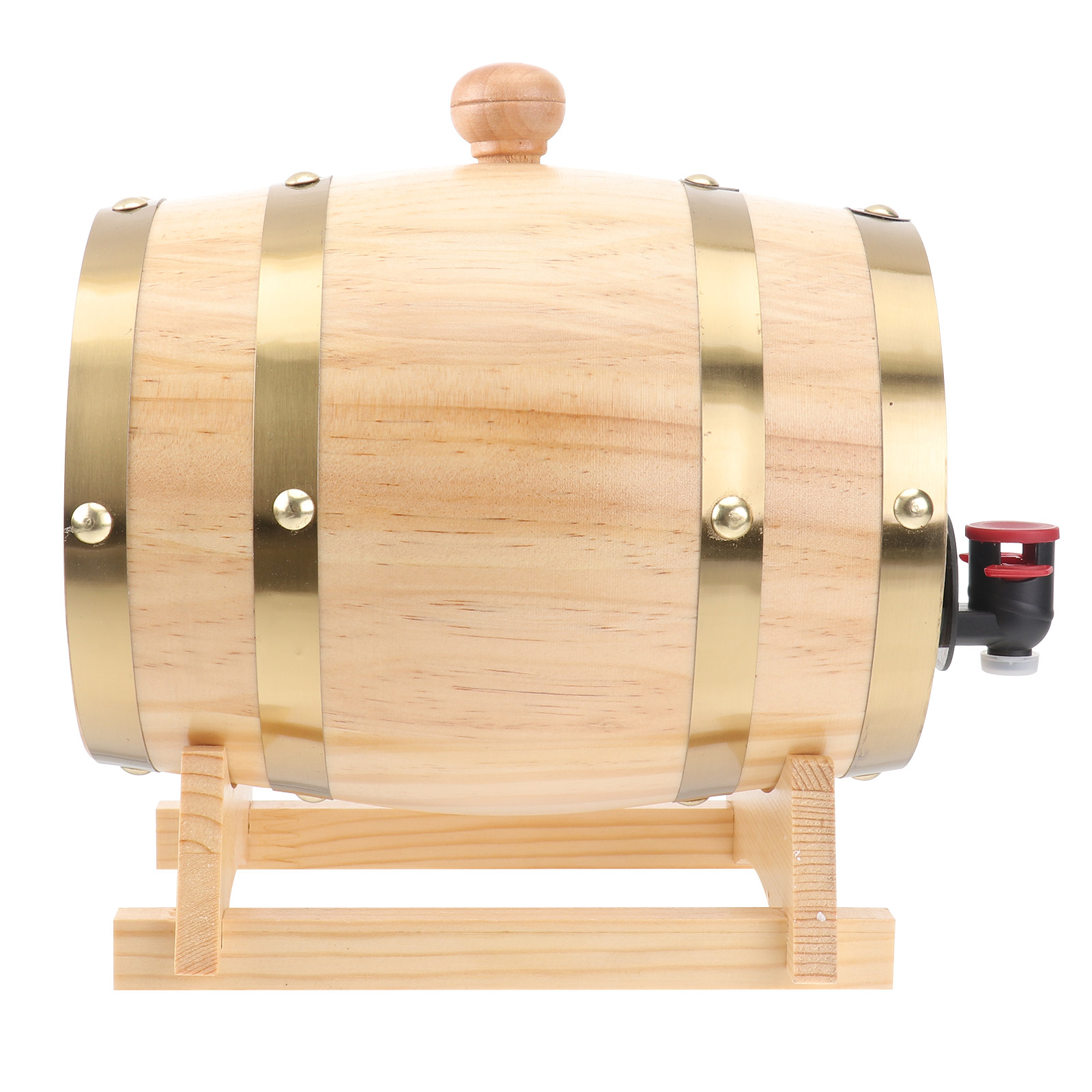 1Pcs Handcrafted Oak Wine Barr - Wine Beer And Spirit recension och pris