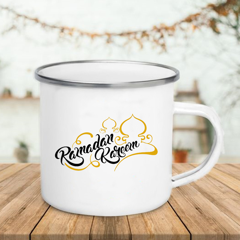 Happy Eid Moon Printed Creativ - Wine Beer Coffee Drink recension och pris
