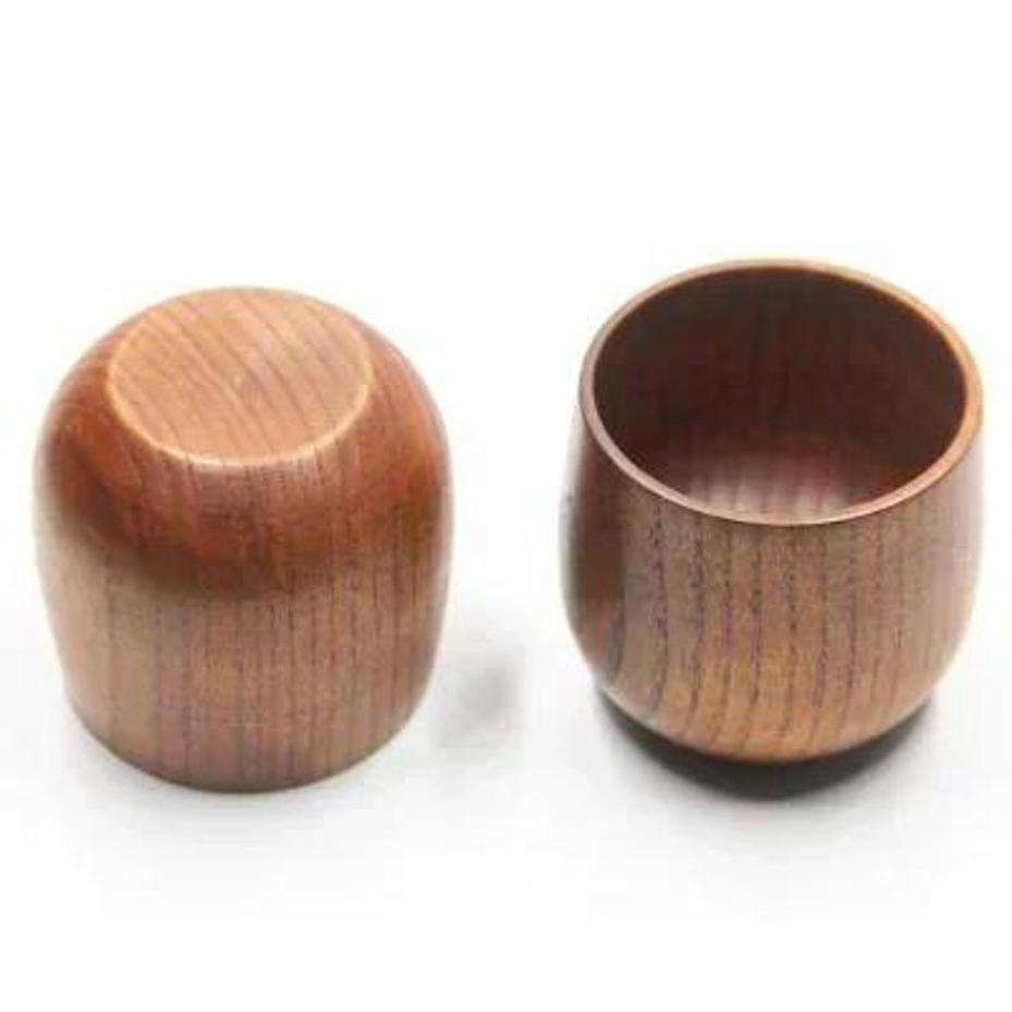 1 Pcs Reusable Wooden Cup Envi - Wine Beer Coffee Drink recension och pris